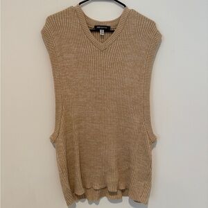 Urban Outfitters Tan Sweater Vest